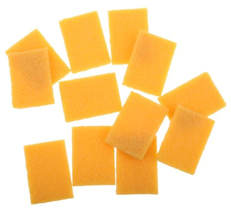 AKOOSY Suede Cleaning Eraser 12 Pack Natural Rubber Wipes for Car Sneaker Shine