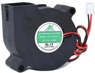 Senlifang Pour AV-F5025LS DC 12V 0.06A 2 Broches 5CM Ventilateur De Refroidissement