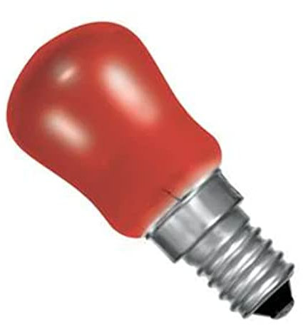 CROMPTON 15W Pygmy (SES/E14) - Red Light Bulb