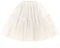 Babyonline Damen Tüllrock 5 Lage Prinzessin Kleider Knielang Petticoat Ballettrock Unterrock Pettiskirt Swing Einheitsgröße - Beige