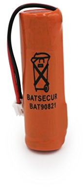 BATSÉCUR - Pile Alarme BAT90821 Compatible avec 908-21X BAT90-821X DAITEM - 3.6V 700mAh Li-ION