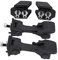 2 Set di Ganci di Sicurezza e Staffe di Chiusura del Cofano per JK 2007-2016 55395653AF
