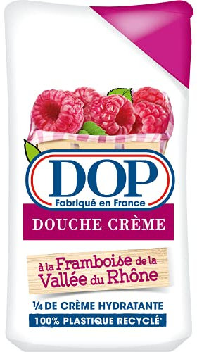 DOP Douceurs de nos Régions Gel douche crème à la Framboise de la vallée du Rhône