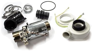 JCSPARES® - Kit Resistenza Riscaldatore Con Termostato 2040 WATT per Lavastoviglie Compatibile con Whirlpool Compatibile con Bauknecht Compatibile con Ignis GSFP7153 - ADG5820IX - GSXK2990 - GSFS6560