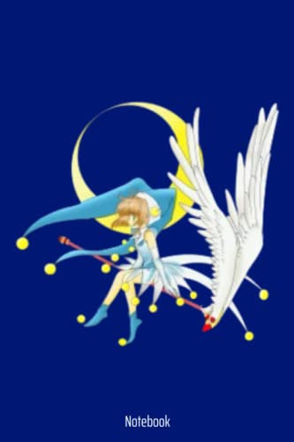 Card Captor Sakura Notebook: 6x9 120 Pages, Journal, Matte Finish Cover, Lined College Ruled Paper, Planner, Diary