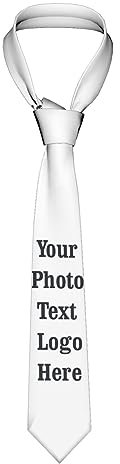 Individuelle Foto-Krawatte für Männer, personalisierte Foto-Krawatte, Business-Krawatte, Männer-Krawatten mit individuellem Aufdruck, Geschenke für Vater, Ehemann, Freund, Männer, Freunde