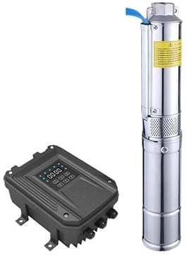 HEXEH erdbohrer Benzin 24-Volt-DC-Solar-Tiefrohr-Brunnenwasserpumpen-Kits MPPT-Controller DIY-Mini-Solarpanel-Landwirtschafts-Bohrungspumpen