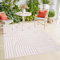 payé In- & Outdoor-Teppich - Beige Creme - 200x290cm - Wendeteppich - Geometrisch - Wetterbeständig für Balkon Terrasse - Indoor Teppiche Wohnzimmer Küche