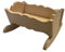 Holz Wiege Baby Wiege 7cm Basteln Puppenhaus