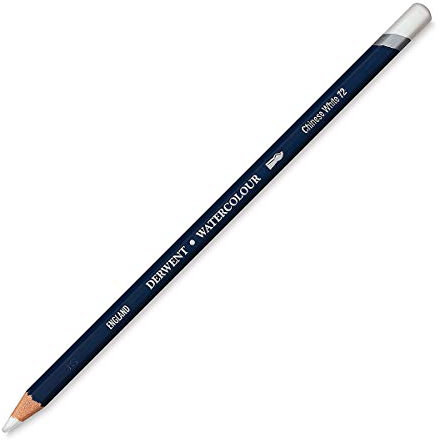 Derwent 72 Watercolour Pencil - Chinese White