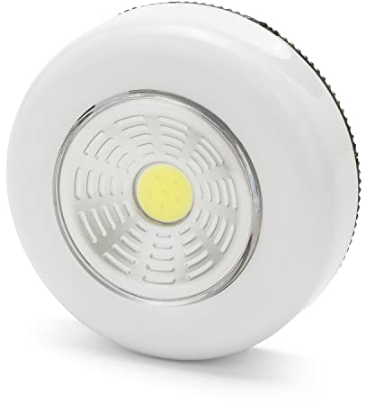 Velamp IL12 Mini Push Light De aluminio, 3 LED