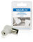 Valueline Conectores coaxiales Hembra sin Soldadura en ángulo, Color Blanco