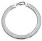 Fischgrätenmuster Wendbar Flaches Griechisches Schlüssel Design Flexibles Starkes Armband Für Frauen Kette .925 Sterling Silber Hergestellt In Italien