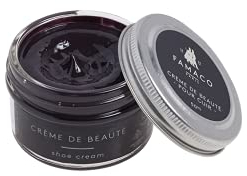 Famaco - Cirage Chaussure - Crème de Beauté - PRUNE - Pommadier 50 ml - Ravive les couleurs - Imperméabilise - Brillance longue durée