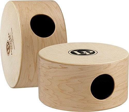 LP Latin Percussion Cajon Americana 2-Voice Snare Cajon 10, Ahorn/Frontplatte Birke beidseitig, Wire (1x20), DW Snare Teppich, LP1410S