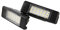 GZLMMY 1 Paar LED Kennzeichenbeleuchtung für 207 308 Citroen Berlingo C2 C3 Pluriel Baujahr 2004-2009 C4 C5 Limousine C6 DS3 - weiß