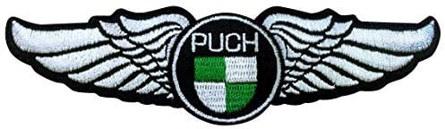 PUCH T Motorcycles Vintage Aufnäher Besticktes Patch zum Aufbügeln Applique Souvenir Zubehör