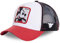 Tracker Kappe Herren Disney, Cap Herren, Mickey, Anti-Reizung, Weiss, Einheitsgröße