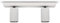 Paco Home Deckenlampe Wohnzimmer Wandleuchte Schwenkbare Spots Wandlampe GU10 Modern Deckenleuchte Küche Schlafzimmer, Farbe:Weiß-Schwarz, Leuchtentyp___Technologie:Typ 1-2x GU10