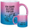 glitzertassen.de® | Ich kann Glitzer pupsen | Tasse mit Glitzer | Geschenkidee | Roséblau