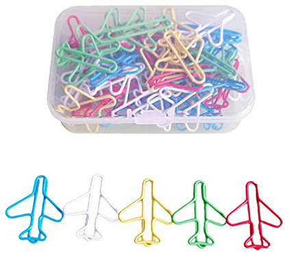 Musiknoten-Büroklammer, Büroklammer, individuelle Farbe, niedliches Clip-on-Etikett, U0S3 Flugzeug-Papierzubehör