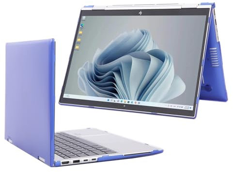 mCover Case Compatible ONLY for 2022~2024 13.3 HP EliteBook 830 | 835 G9 / G10 and Elite x360 830 G9 / G10 2-in-1 Windows Laptop (NOT Fitting Any Other HP Models) - Blue