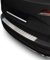 teileplus24 L752 Ladekantenschutz V2A Edelstahl kompatibel mit Skoda Karoq Facelift 2021- Abkantung, Farbe:Silber gebürstet