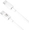 60W USB 3.1 Typ C Kabel passend für Samsung Galaxy A56 A36 A26 A16 A06 A55 A35 A25 A15 A05 A54 A34 A14 A53 A52 A51 S23 S24 S25 Ultra 5G S22 S21 S20 FE Fast Charging USB-C PC Computer Ladekabel Weiß