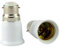 E27 Zu B22 Socket Converter, Adapter E27 Auf B22, Lampensockel Konverter, LED Lampensockel Adapter, Lampenadapter Fassungswechsler, Lampensockel Adapter Konverter Für LED/CFL Und Glühlampen, 100V-250V