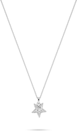 JETTE Damen-Kette 925er Silber, recycelt Zirkonia One Size, Silber 32028458