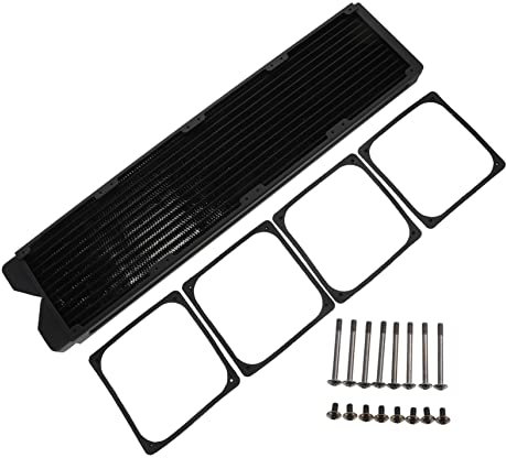 Angoily Computer Water Cooling Radiator Heat Sink for Liquid Cooler High Performance Exchanger Accessory