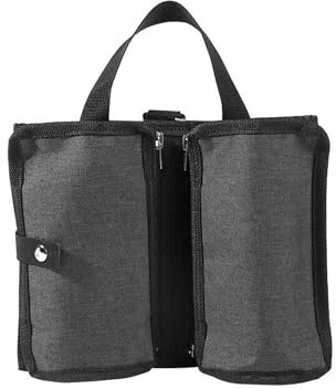 SEABABOO Portavasos De Equipaje De Viaje Portavasos De Viaje Para Equipaje Portavasos De Equipaje Para Maletas Portavasos Plegable Multifuncional para Asas De Maleta Portavasos De Maleta (Negro, S)