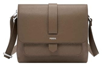 Fossil Damen Kinley Umhängetasche, Grau