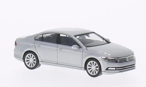 VW Passat Limousine, Silber, 2014, Modellauto, Fertigmodell, Herpa 1:87