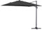 Parasol Jardin déporté alu Sun 3 3 x 3 m - Noir