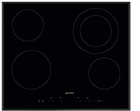Smeg SE364ETB Glaskeramikkochfeld autark, 60 centimeters
