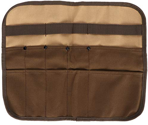 Cutlery Roll Bag Camping Tableware Bag Multi Pocket Storage Spoon Fork Chopsticks Hanging Type for Beach Barbecue Camping Mountaineering