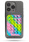 onedotleft Support de téléphone portable à ventouse en silicone | Antidérapant | Autocollant | Pour tous les téléphones portables courants iPhone et Android | Gadget pour téléphone portable (maille