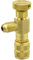 3S SuperSamaStore SHD-516 Rubinetto Shut-Off 5/16 Sae per Bombole Gas Refrigerante R32 - R410A, Valvola di Intervento per Impianti Climatizzazione, Hvac e Frigoristi, Ottone