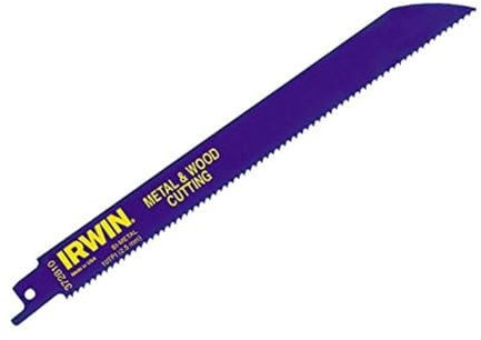 Irwin 10504151 Sabre Saw Blades Metal and Wood Cutting (Pack of 5)