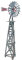 Woodland Scenics D209 Windrad altes Windkraftwerk US-Style Metallbausatz Spur H0 HO 1:87