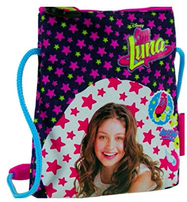 Kids4shop Soy Luna Brusttasche Tasche Geldbörse Geldbeutel mit Sticker