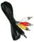 TV Lead for JVC GR-DF470 Handycam Camcorder - AV/AUDIO VIDEO Connecting Cable - Length: 1.5m