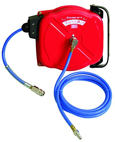 ELMAG 42181 EUROREEL AIR 15 Schlauchaufroller, Grau