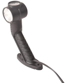 Aspock Superpoint 3 LED Begrenzungsleuchte - 1 Meter Flachkabel - weiß/orange/rot - 12V DC Stecker - Outdoor - Elektronische Geräte mit 12V DC Stromversorgung