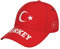 Herren Damen Baseball Kappen Türkei Türkiye Flagge Türken Visier Hut Vintage Trucker Kappe Baumwolle Hip-Hop-Hut Für Wander Laufen Kletter