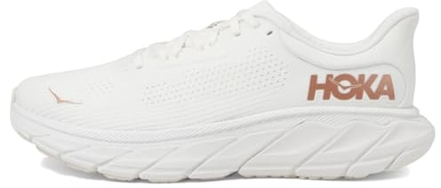 HOKA ONE ONE W Arahi 7 Blanc DE Blanc/Rose Gold - 8