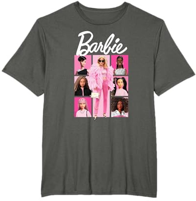 Barbie - Rosa Gitter T-Shirt