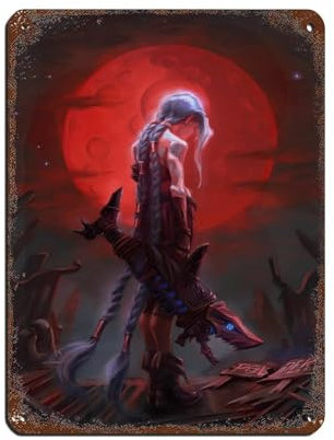Jinx Poster Arcane Jinx Poster, Blechschild, Vintage, Metall, Pub, Club, Café, Bar, Zuhause, Wandkunst, Dekoration, Poster, Retro, 30 x 40 cm