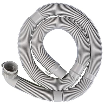 NUOBESTY Tubo Di Scarico Flessibile Per Lavatrice Prolunga in Metri Facile Installazione Senza Perdite Adatto Ambienti Domestici Lavanderia